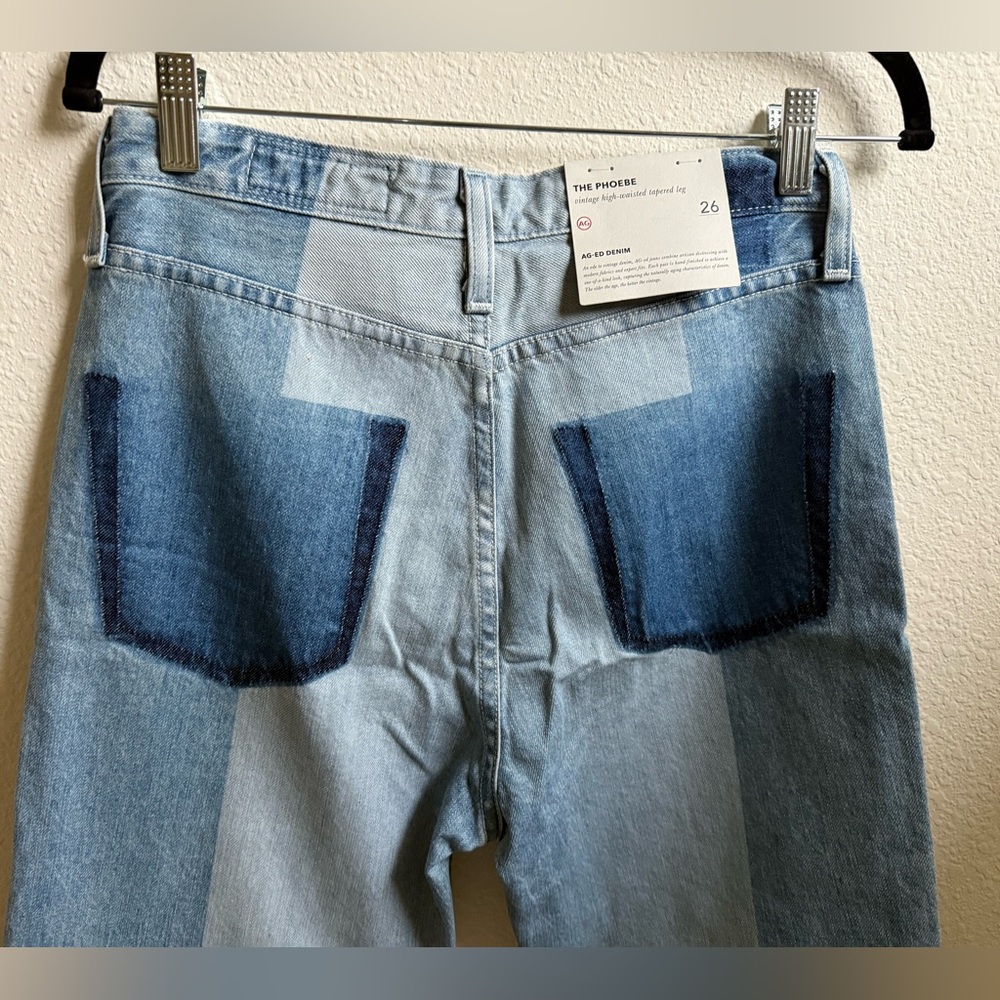 AG Jeans, The Phoebe, Vintage High-Waisted Tapered Leg, 26, NWT